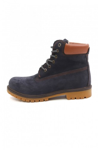 Bottes-Bottines Bleu Marine 4786