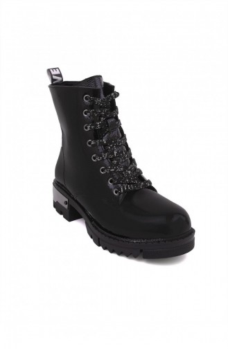 Black Boots-booties 4810