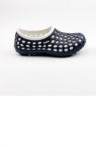 Chaussures De Mer Er Piscine Bleu Marine 1741.LACİVERT - BEYAZ