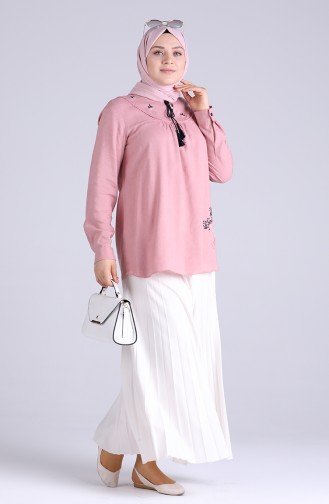 Dusty Rose Blouse 0235-03