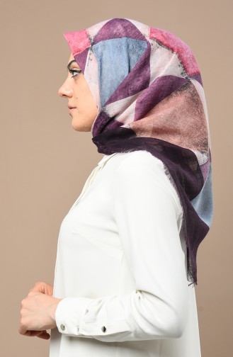 Dark Purple Hoofddoek 2517-06