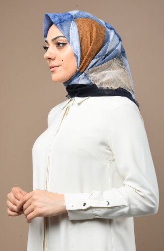 Navy Blue Hoofddoek 2517-08