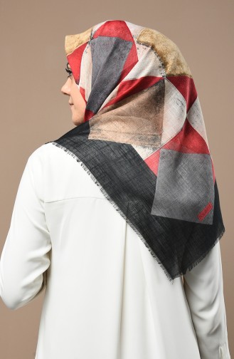 Dark Red Hoofddoek 2517-10