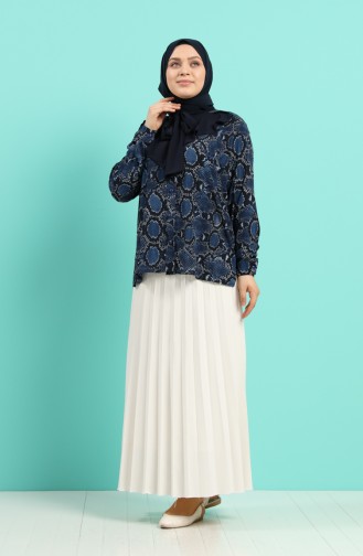 Indigo Overhemdblouse 8005-01