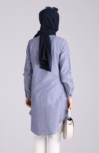 Navy Blue Tuniek 6475-10