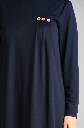 Robe Hijab Bleu Marine 1908-07