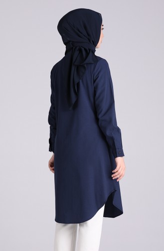 Navy Blue Tuniek 6475-03