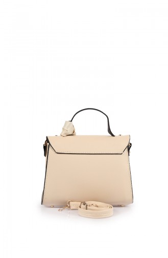 Beige Schultertasche 25Z-04