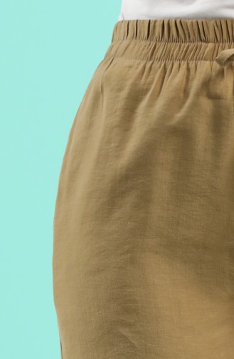 Tencel Fabric Pocket Trousers 0171-01 Oil Green 0171-01