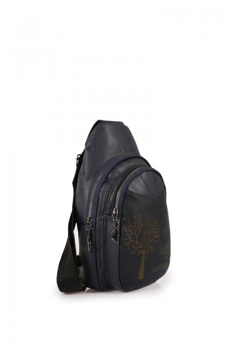 Navy Blue Backpack 27Z-02