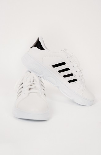 Beyaz Kadın Sneaker Sm300121