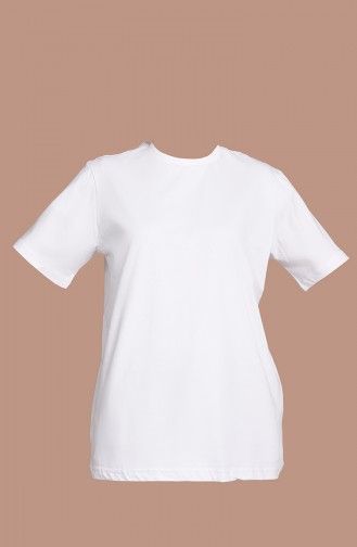 Weiß T-Shirt 2001-03
