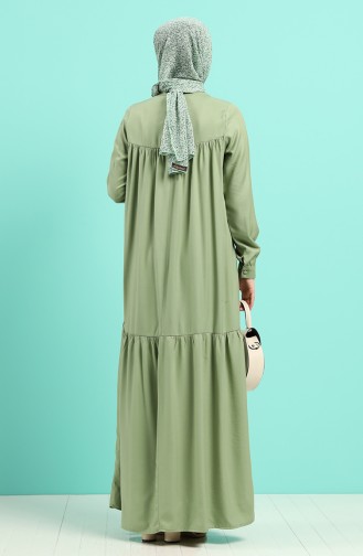 فستان اخضر نفطي 1398-01