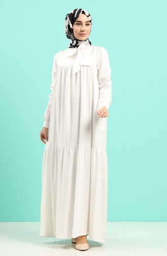 Modaselvim Elbise Gupur Detayli Tesettur Elbise 3416mn367 Pudra The Dress Elbise Dress Up