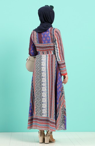 Lila Hijab Kleider 20Y3034302-17
