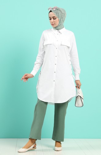 White Tunics 2033A-01