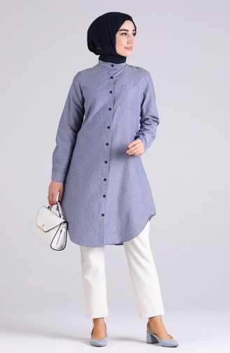 Navy Blue Tuniek 2515-03