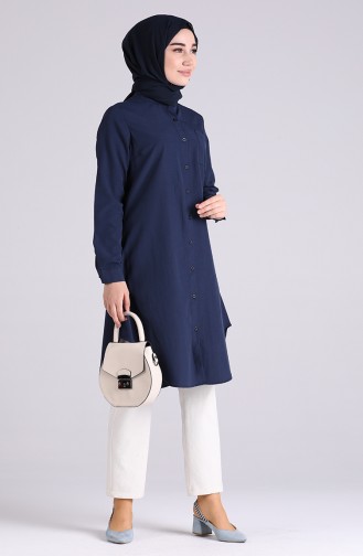 Navy Blue Tuniek 2515-13