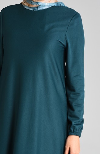 Smaragdgrün Hijab Kleider 1907-01