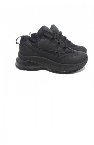 Akınalbella Yüksek Taban Sneaker 3496.MM Siyah