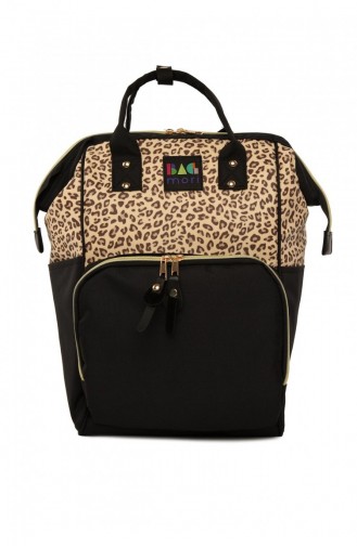 Bagmori Anne Bebek Bakım Sırt Çantası M000001270 Leopar