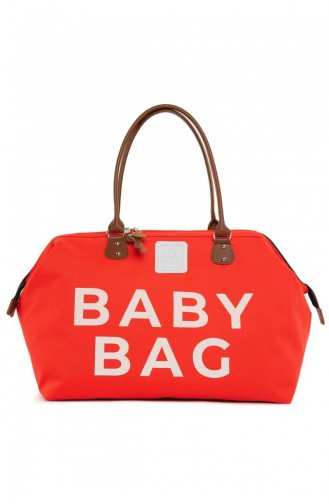 Bagmori Baby Bag Baskılı Bebek Bakım Çantası M000002169 Nar Çiçeği