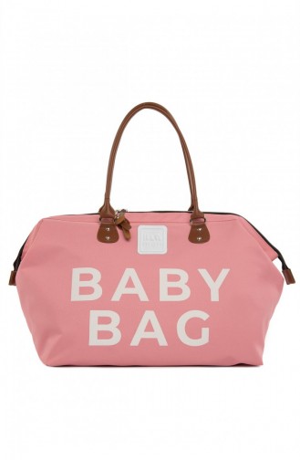 Bagmori Baby Bag Baskılı Bebek Bakım Çantası M000002169 Pembe