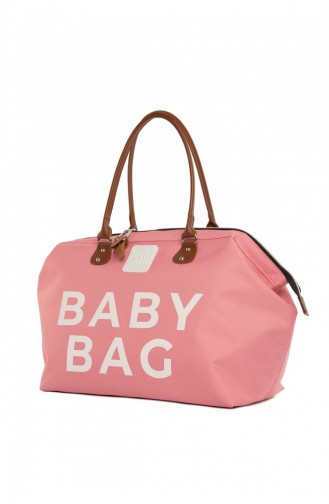 Bagmori Baby Bag Baskılı Bebek Bakım Çantası M000002169 Pembe
