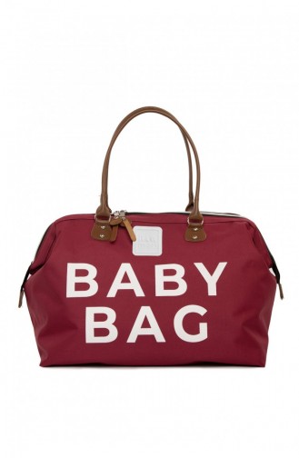 Claret red Baby Care Bag 87001900032260