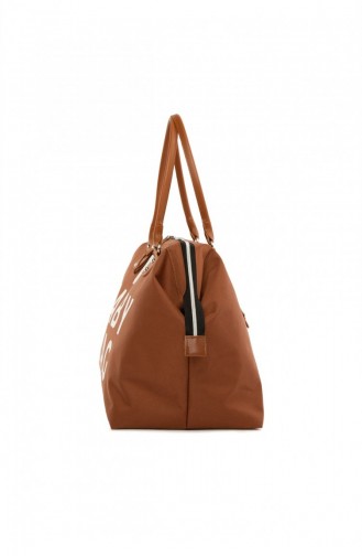 Bagmori Baby Bag Baskılı Bebek Bakım Çantası M000002169 Taba