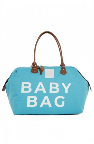 Bagmori Baby Bag Baskılı Bebek Bakım Çantası M000002169 Mavi
