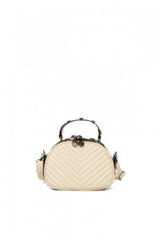 Creme Schultertasche 87001900052787