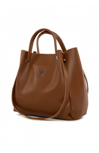 Tobacco Brown Shoulder Bag 87001900036992