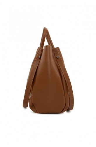 Tobacco Brown Shoulder Bag 87001900036992