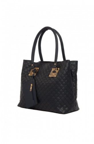 Dunkelblau Schultertasche 87001900038200
