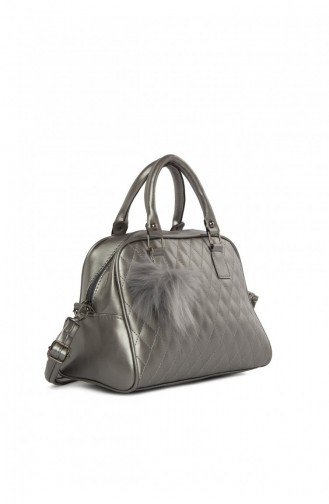 Silver Gray Shoulder Bag 87001900044025