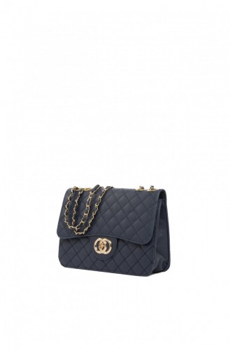 Navy Blue Shoulder Bags 87001900026612