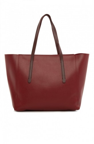 Claret red Shoulder Bag 87001900049844