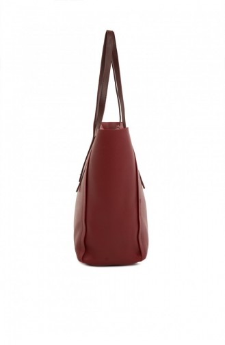 Claret red Shoulder Bag 87001900049844