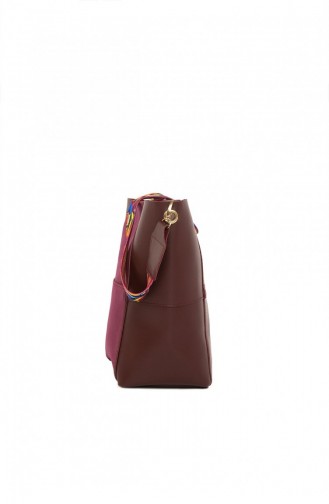 Claret Red Shoulder Bags 87001900046485