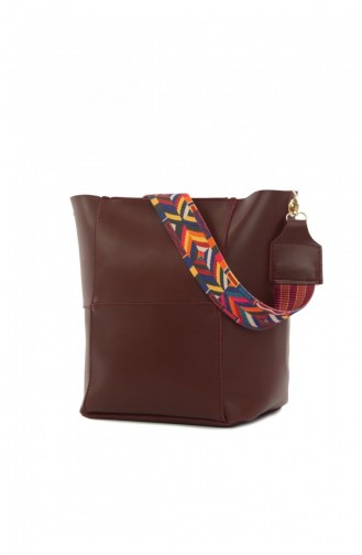 Weinrot Schultertasche 87001900040278