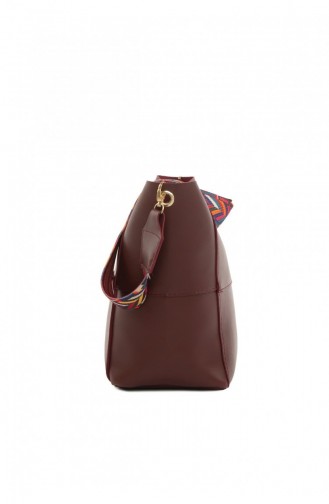 Weinrot Schultertasche 87001900040278