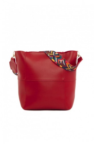 Rot Schultertasche 87001900039865