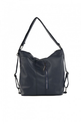 Dunkelblau Schultertasche 87001900047563