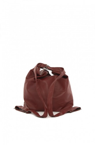 Claret red Shoulder Bag 87001900047536