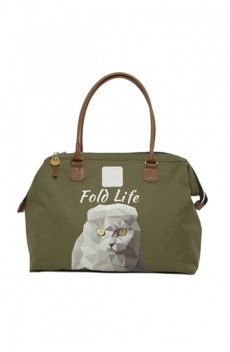 Khaki Schultertasche 87001900037089