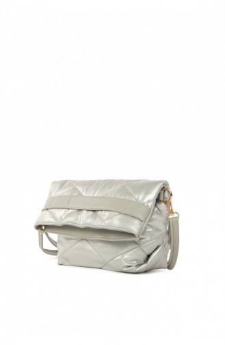 Silver Gray Shoulder Bag 87001900053500