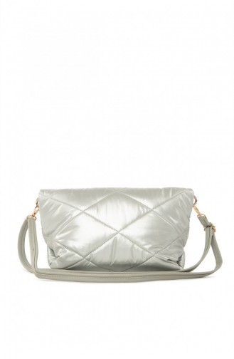 Silver Gray Shoulder Bag 87001900053500