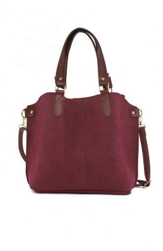 Claret red Shoulder Bag 87001900046096