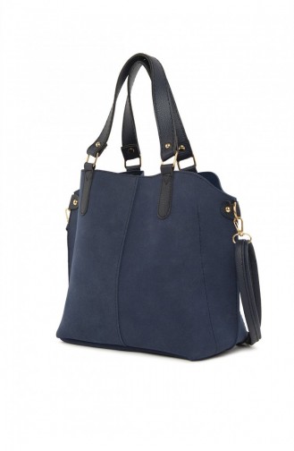 Navy Blue Shoulder Bag 87001900046120